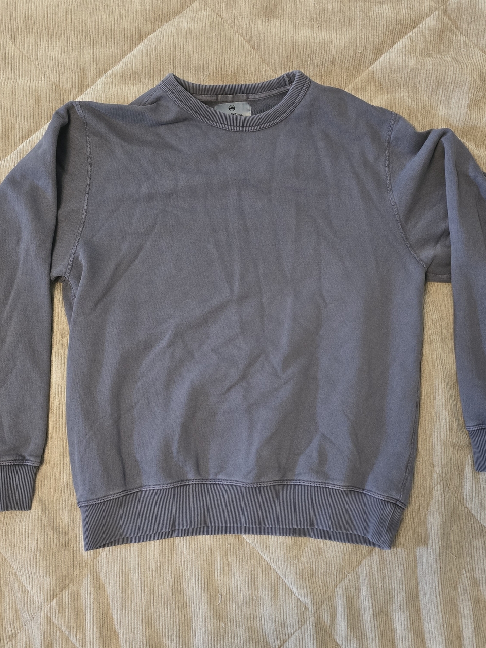 WindRiver Men's Crewneck Sweatshirt in Charcoal Blue